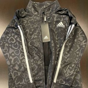 Leo Emboss Tricot Jacket for Girls